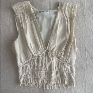 Abercrombie cream top